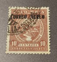 Kolumbien 1932 alte briefmarke