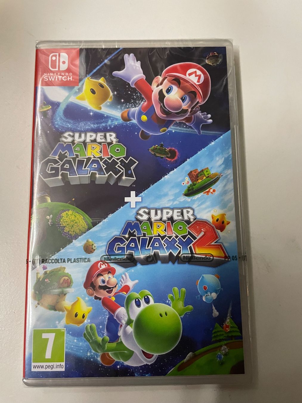 Giochi: Super Mario Galaxy + Super Mario Galaxy 2 – Nuovo e nell'imballaggio originale da Laufen venduto da Abtibus