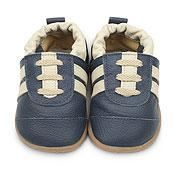 Shooshoos Lederschuhe Gr.19 navy/cream