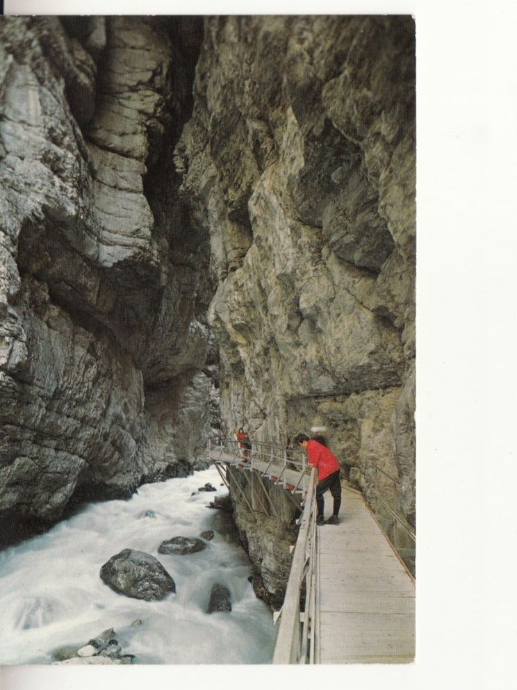 Ansichtskarten: Grindelwald Gletscherschlucht ca. 1960 – Gebraucht aus Bürglen TG von StampGraf