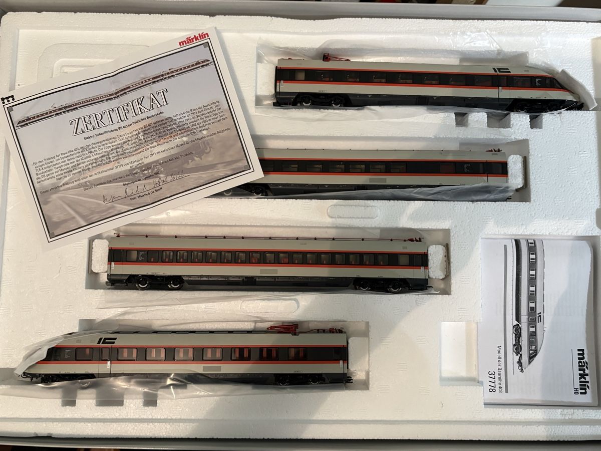 Märklin Modellini di ferrovie: Märklin 37778 MHI Modell Br 403 – Usato da Sins venduto da mar_525f