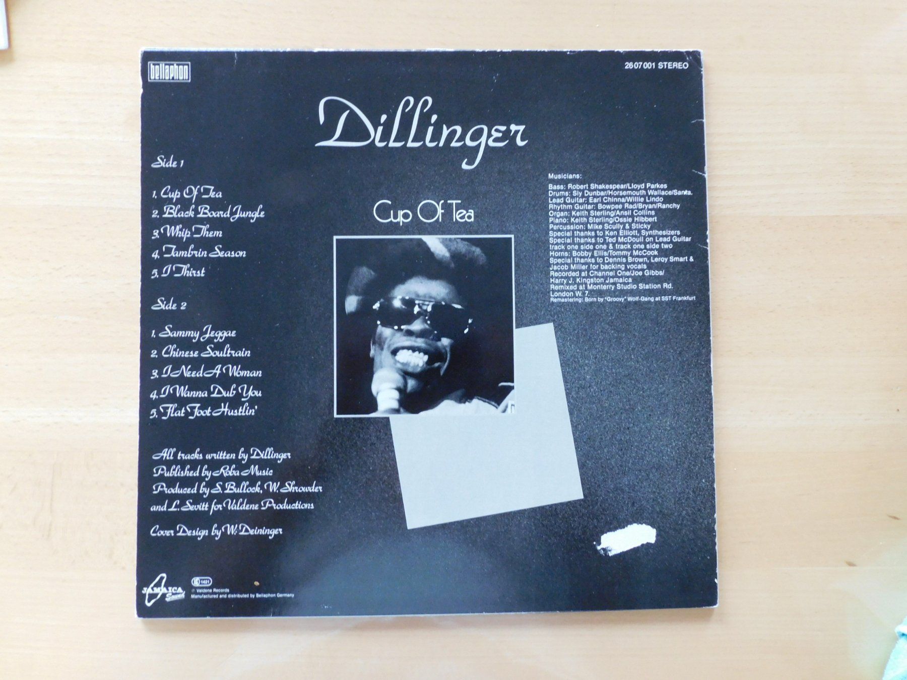 Dischi in vinile: Dillinger - Cup Of Tea - Reggae - 1980 – Usato da Emmenbrücke venduto da Dickens 1