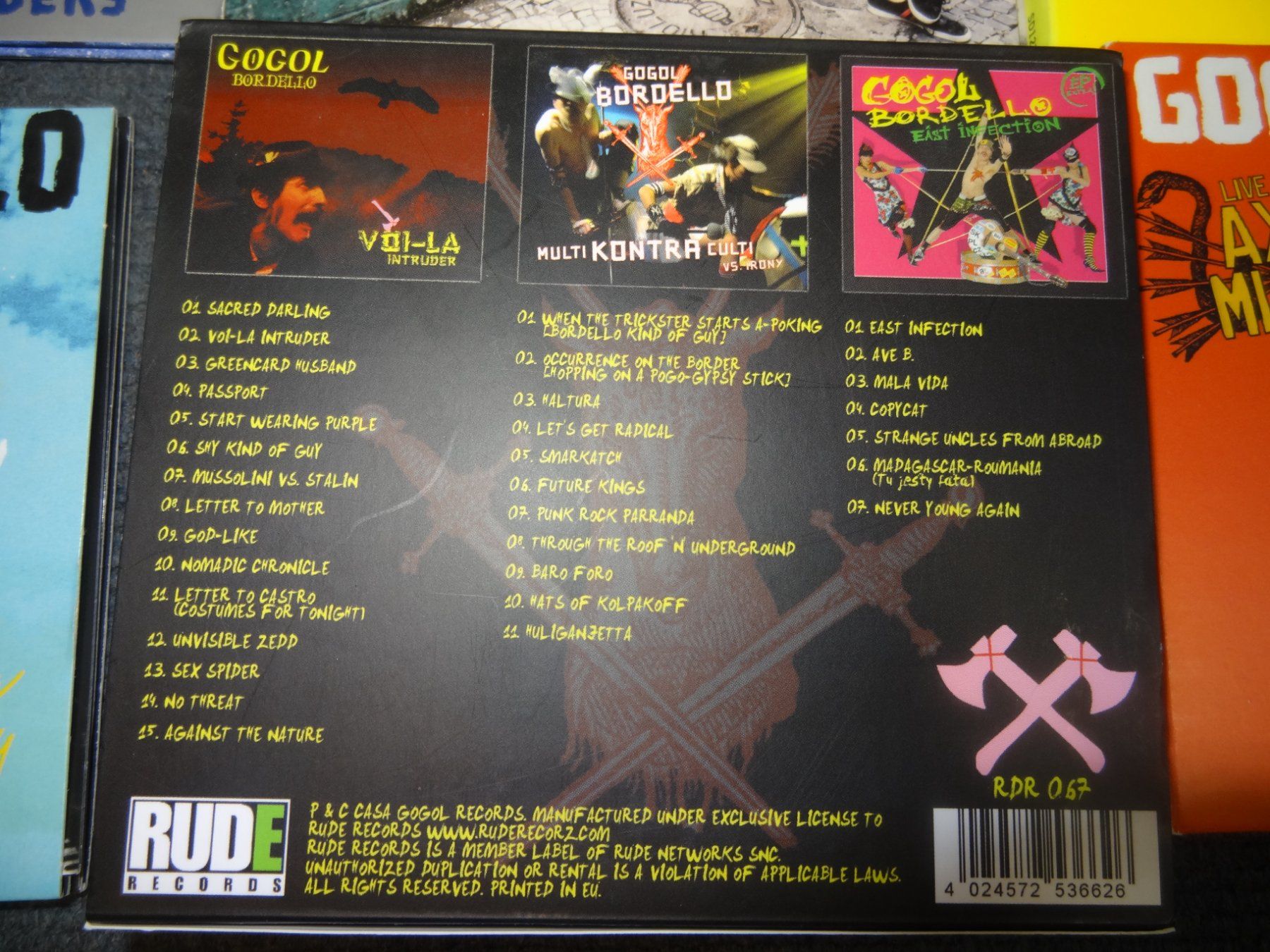 CDs: Gogol Bordello CD Sammlung – Gebraucht aus luzern von musicandart 2