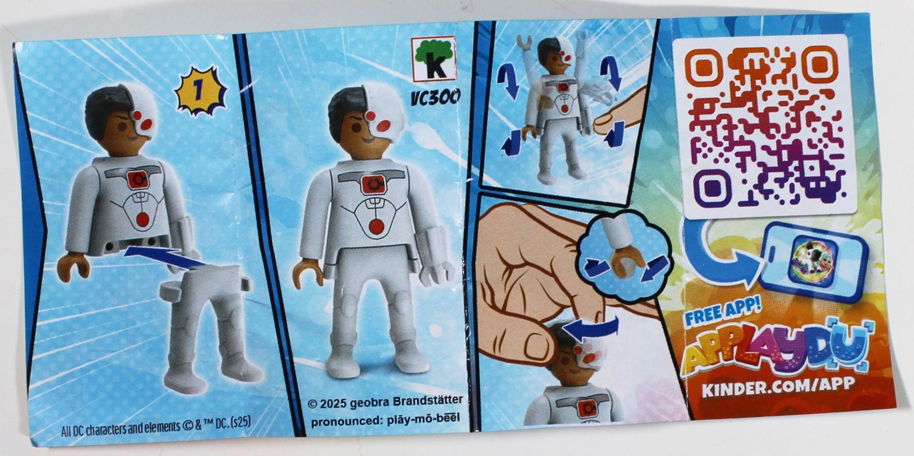 Playmobil Giocattoli: ÜEI PLAYMOBIL DC SUPERHELDEN CYBORG Minifigur – Nuovo (secondo la descrizione) da Brüttisellen venduto da Collector-Corner 2