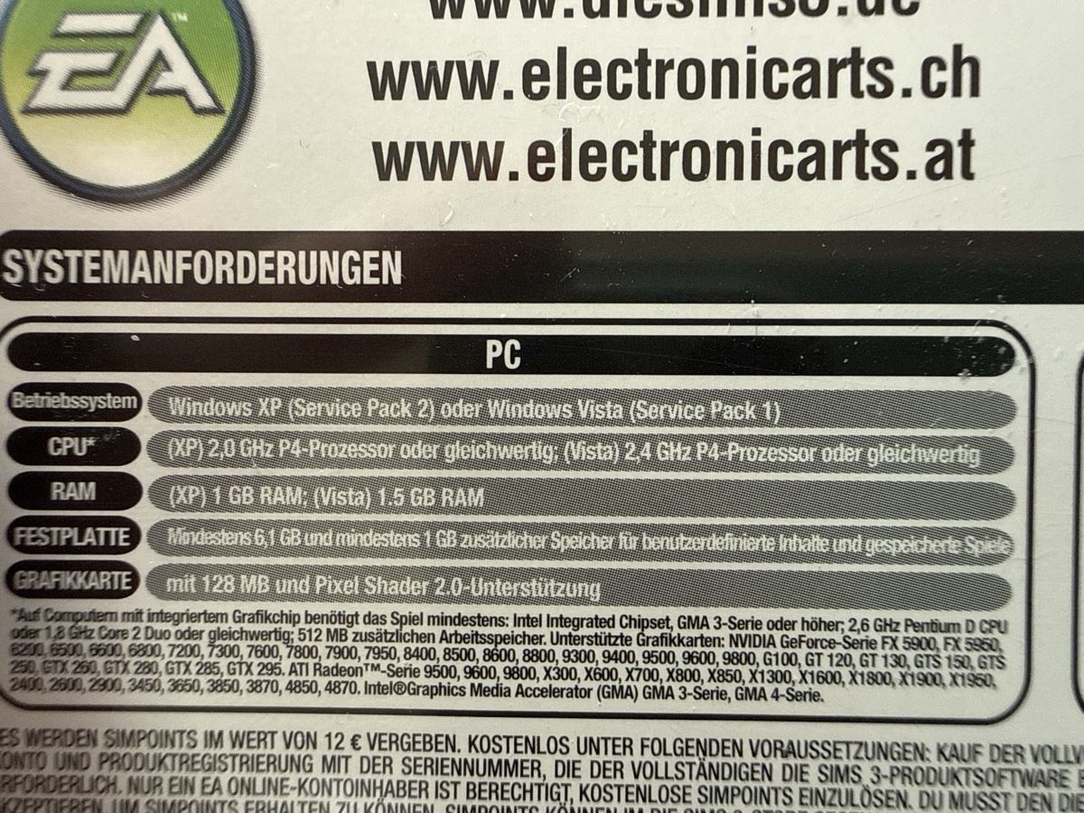 Jeux: Sims 3 inkl. Zusatz-Version – D'occasion à Zweisimmen par KoBo88 1