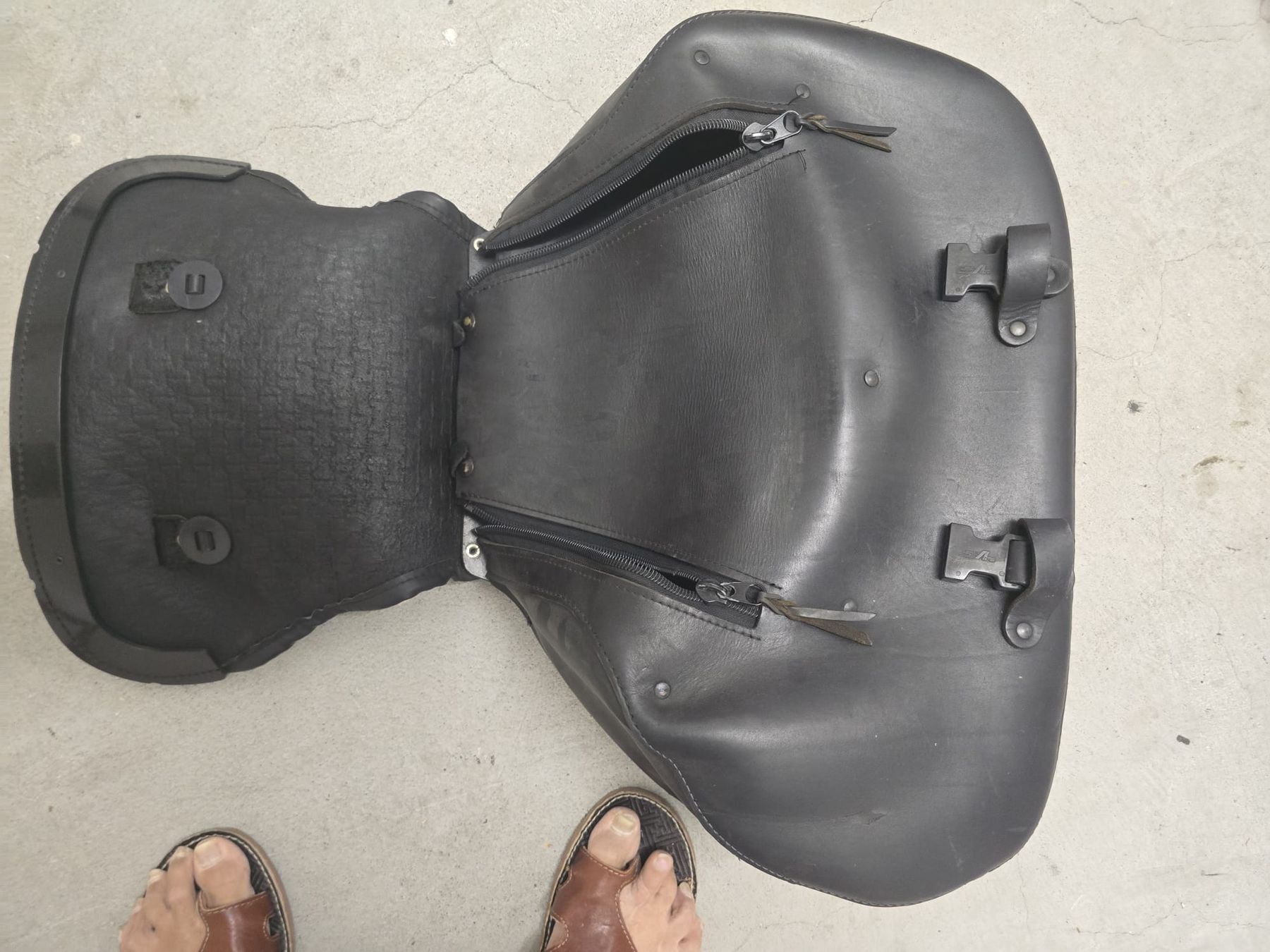Harley-Davidson Tutti i ricambio per moto: Original Harley Davidson Satteltaschen, Leder, Top! – Usato da Mollis venduto da Gamisch1 3