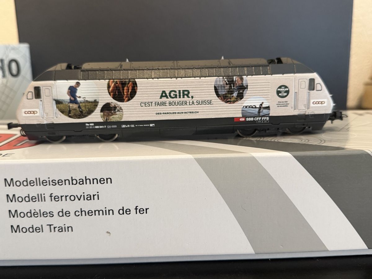 Hag Modelleisenbahnen: Modèle train Re 460 SBB Coop Tatendrang H0 – Gebraucht aus Prilly von yan_56dx