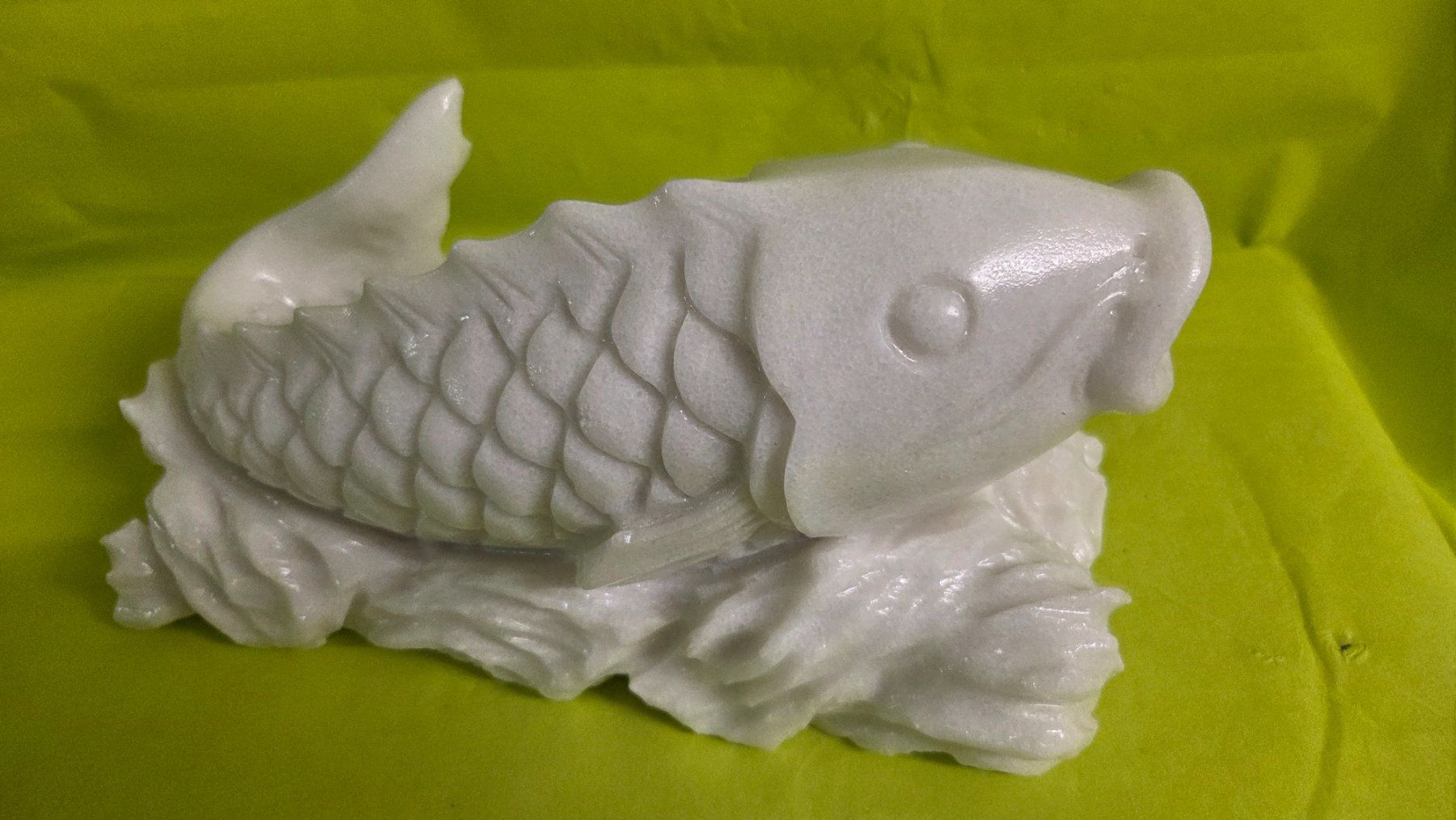 Sculture & Statue: KOI aus Marmor 30cm – Nuovo (secondo la descrizione) da Roggliswil venduto da Mabelco 6