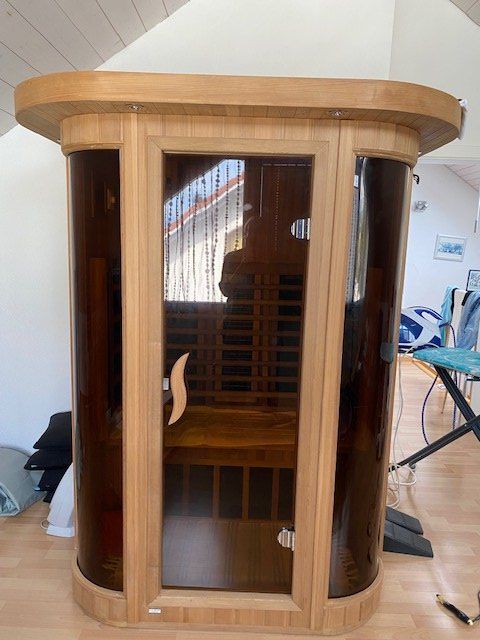 Sauna & Accessori: Infrarot Wärmekabine Glasmodell – Nuovo (secondo la descrizione) da Wolfhausen venduto da min_ks26