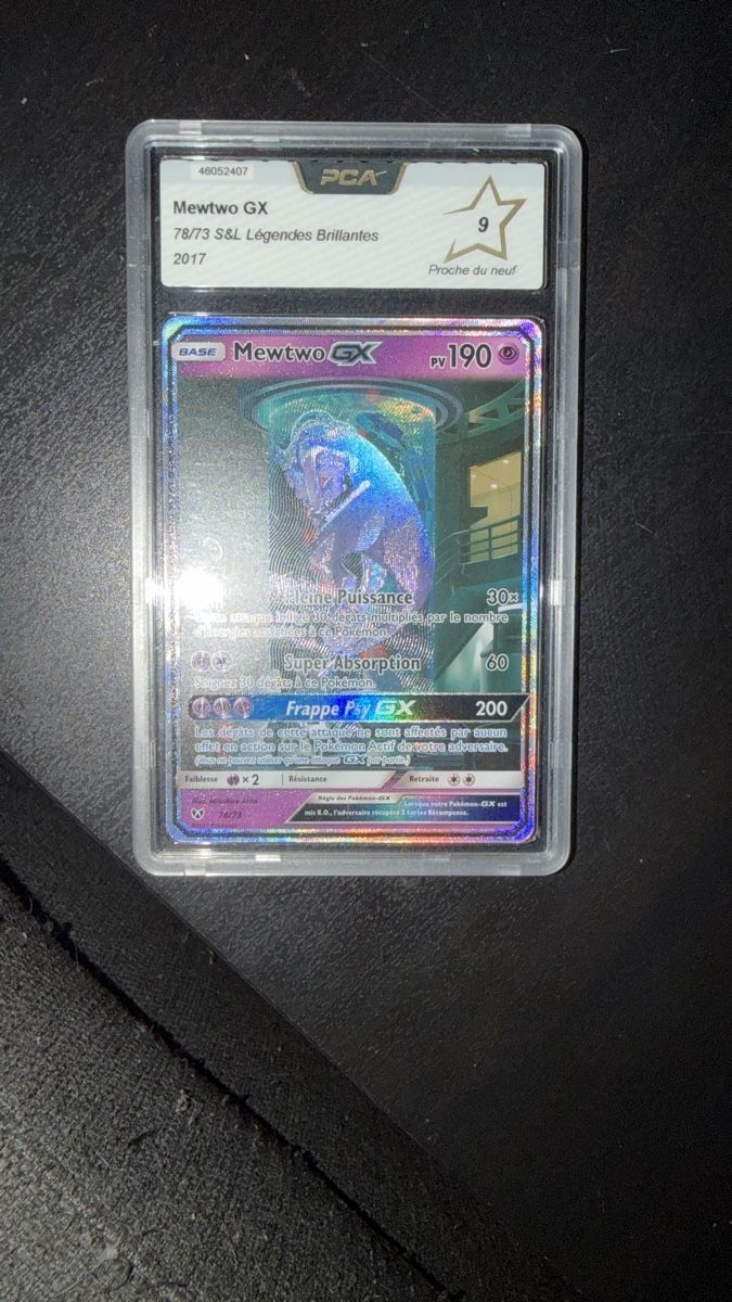 Pokémon Sammelbilder & Trading cards: Carte Pokémon Mewtwo gx FR pca9 – Neu (gemäss Beschreibung) aus Chalais von tia_b2pj