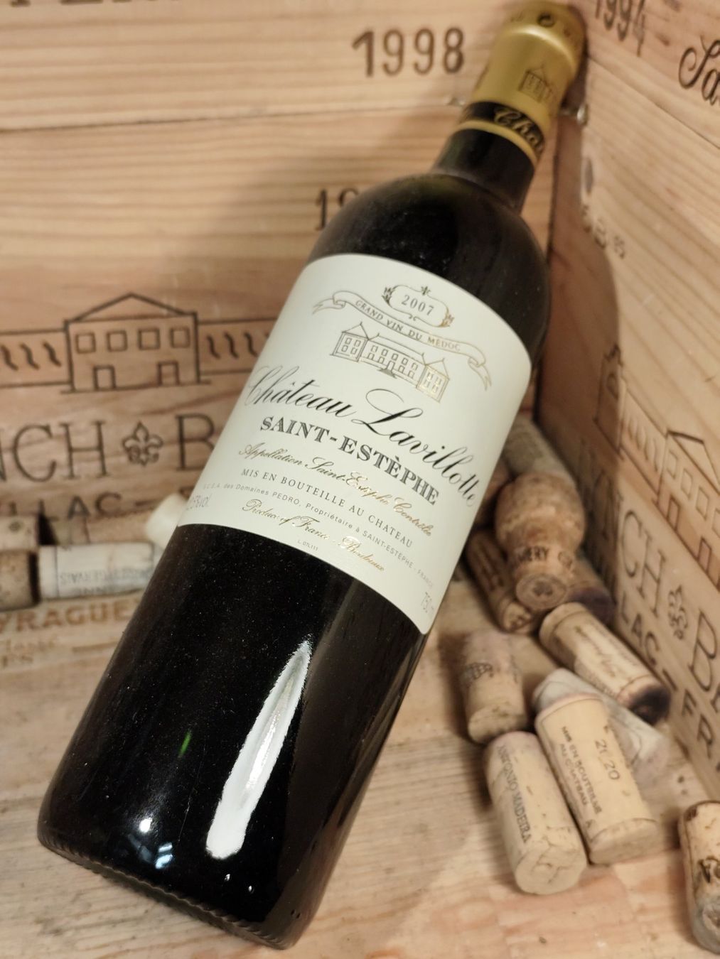 Vino: 2007 Saint Estephe Chateau Lavillotte – Nuovo (secondo la descrizione) da Büsserach venduto da Vintage-vins 1