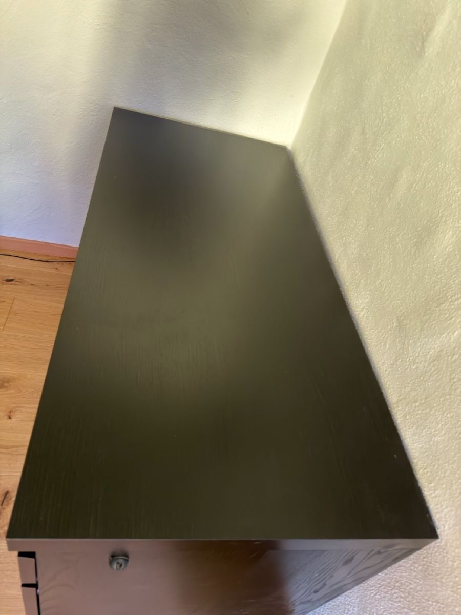 Ikea Schreibtische: IKEA MALM Schreibtisch Schwarz – Gebraucht aus Rudolfingen von levinkuendig11 1
