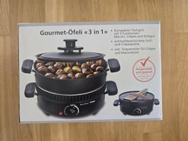 Betty Bossi Gourmet-Öfeli - Maroni, Crêpes und Grillgut