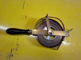 Messband G+W 25m aus Metall gebraucht guter Zustand