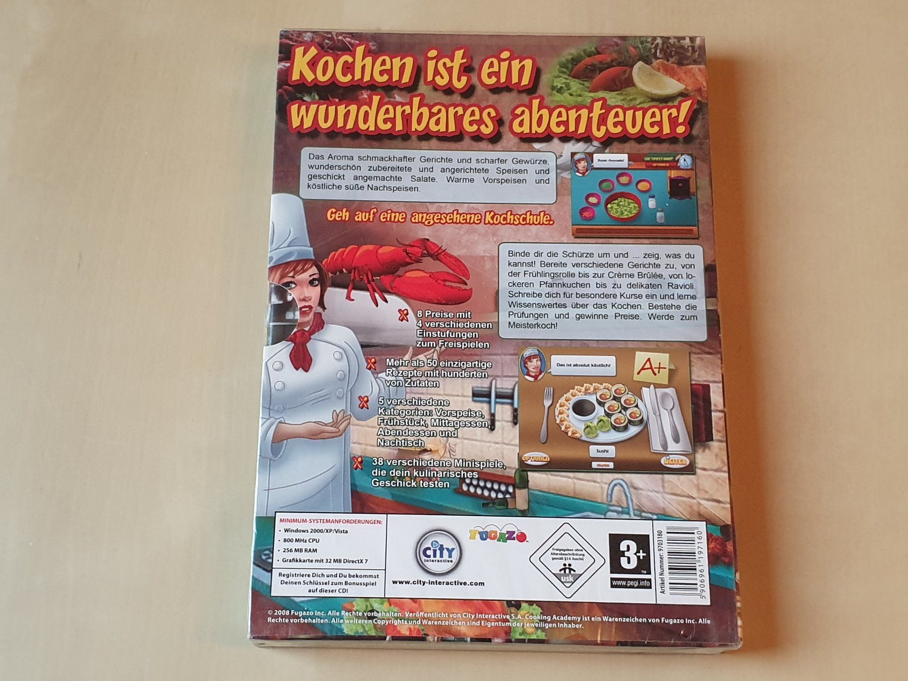 Microsoft Spiele: Cooking Academy neu und ovp – Neu und originalverpackt aus Stansstad von collectorsshop 1