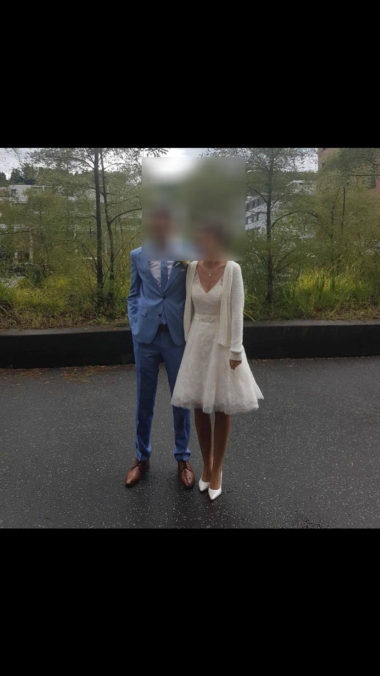 Vestiti: Hochzeitskleid gr. 38 – Usato da Inwil venduto da Flower2325 3