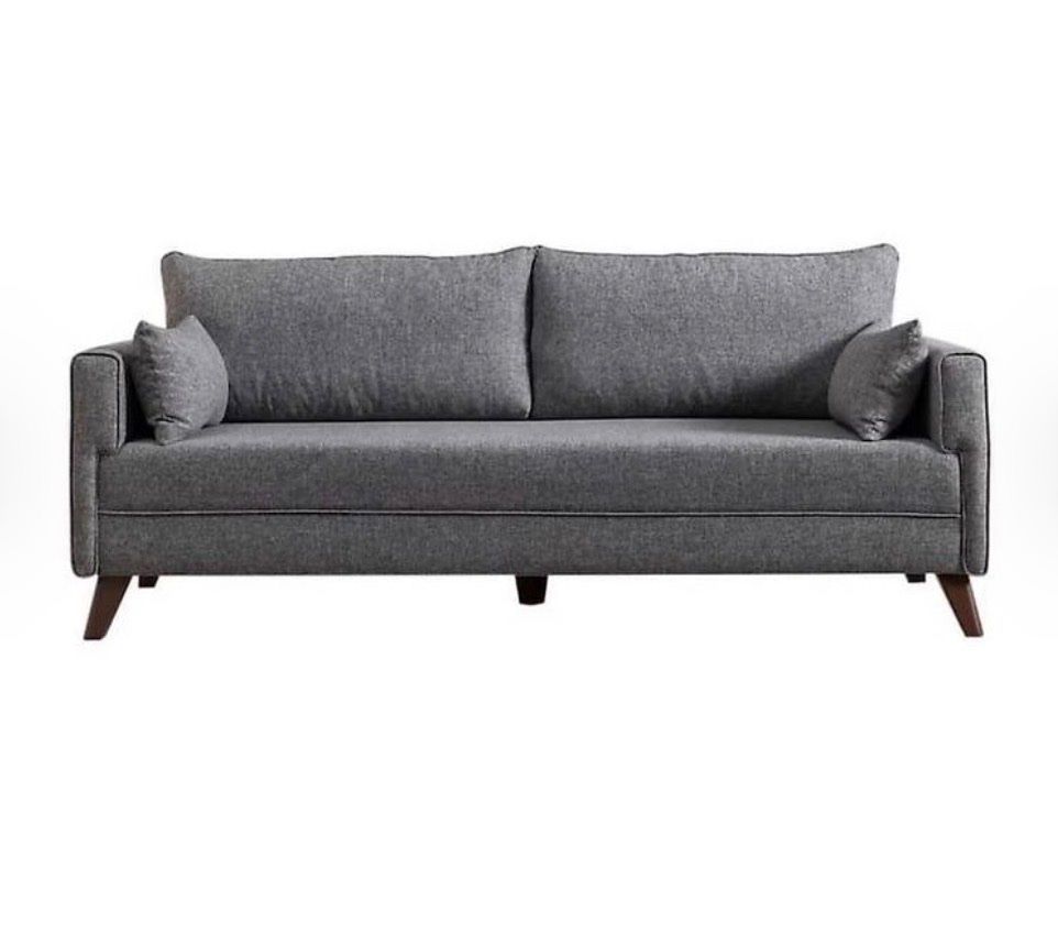 Sofas: Schlafsofa Bella Grau – D'occasion à Auw par Anndull 1