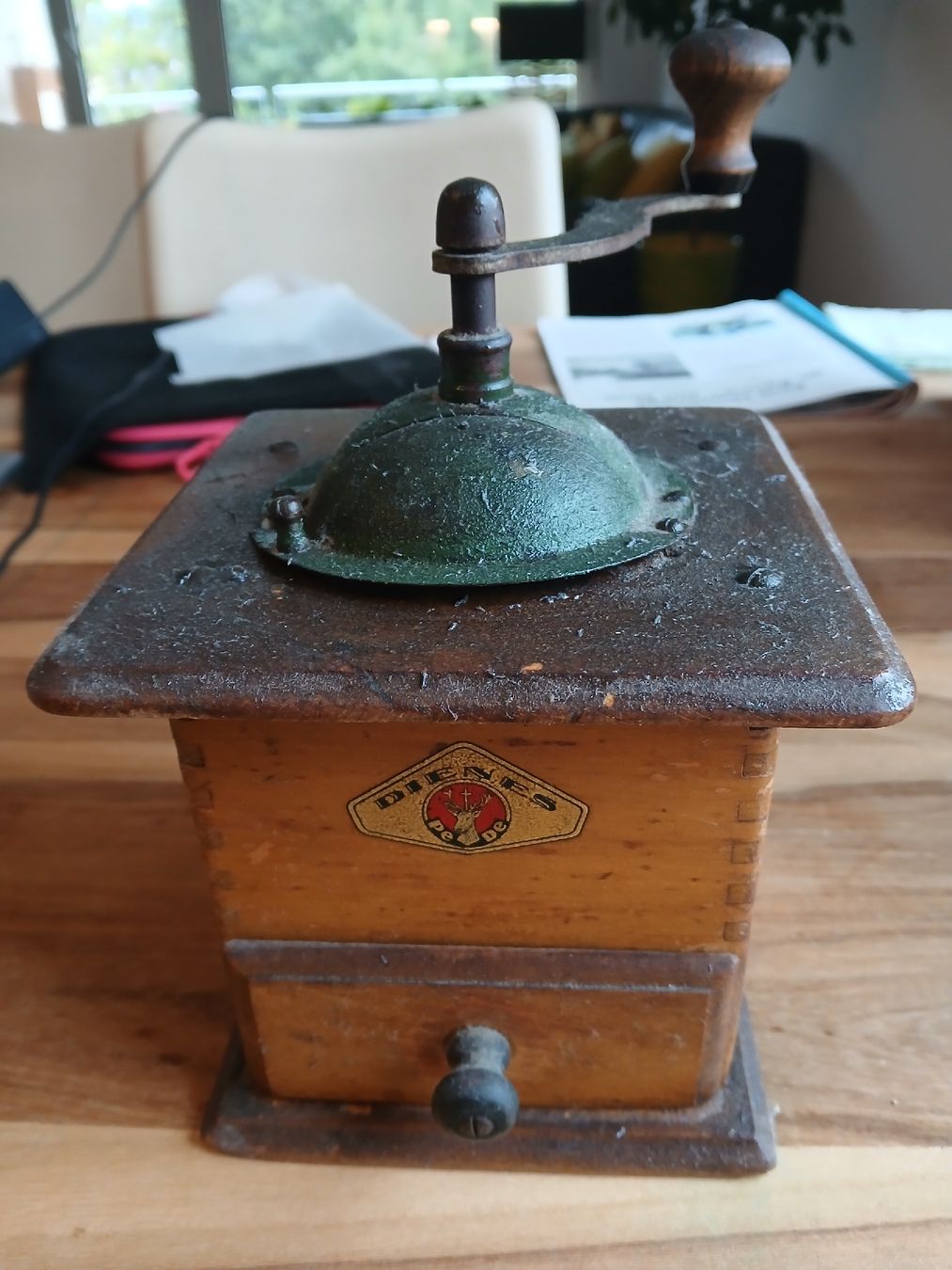 Elettrodomestici da cucina: Vintage Dienes Coffee Grinder - Rustic Kitchen Decor! – Usato da Dübendorf venduto da rol_fm6d