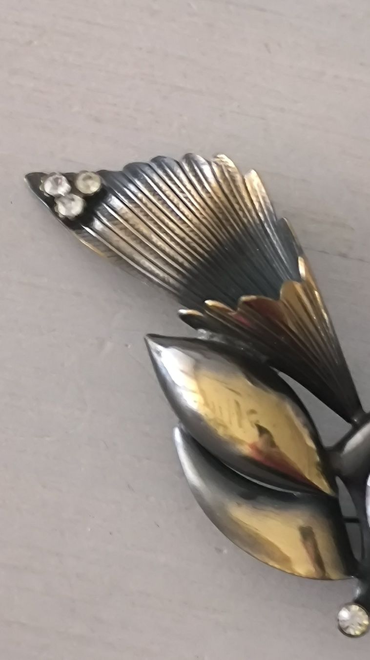 Broschen & Nadeln: Elegante Vintage Brosche mit Strasssteinen, – Gebraucht aus Zürich von leonardo1519 2
