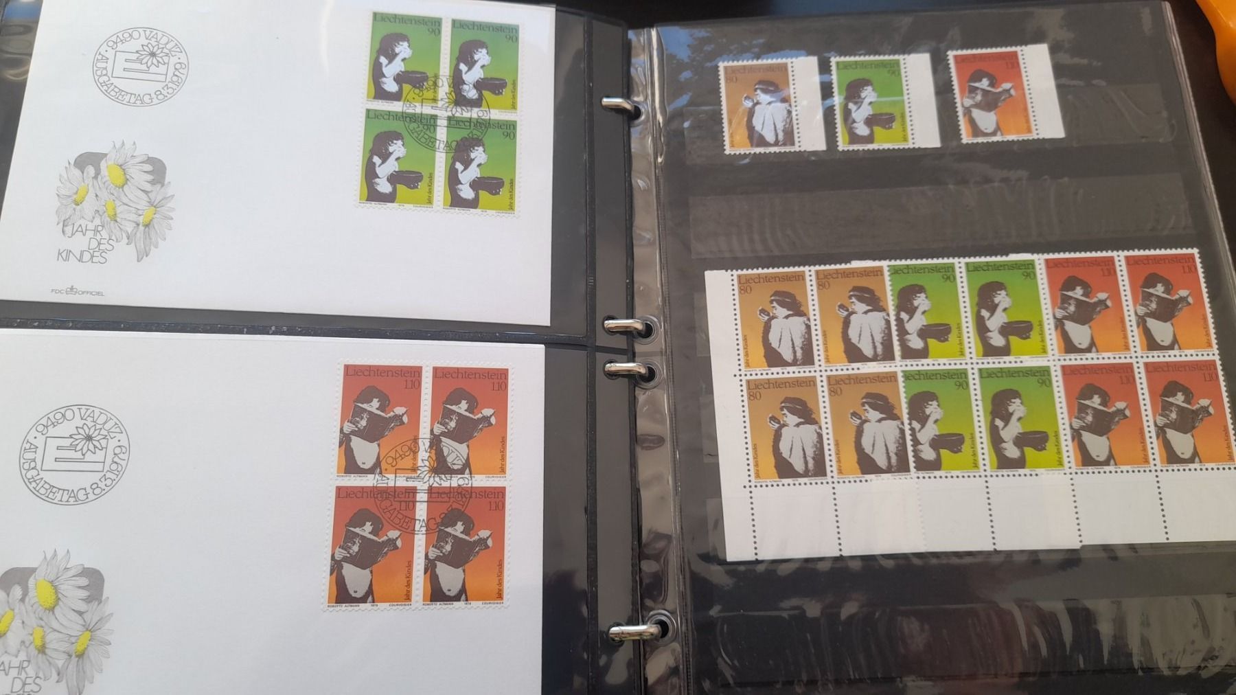 Alle Briefmarken: 1978-1980 Liechtenstein – Gebraucht aus Balgach von SIMEON27 4