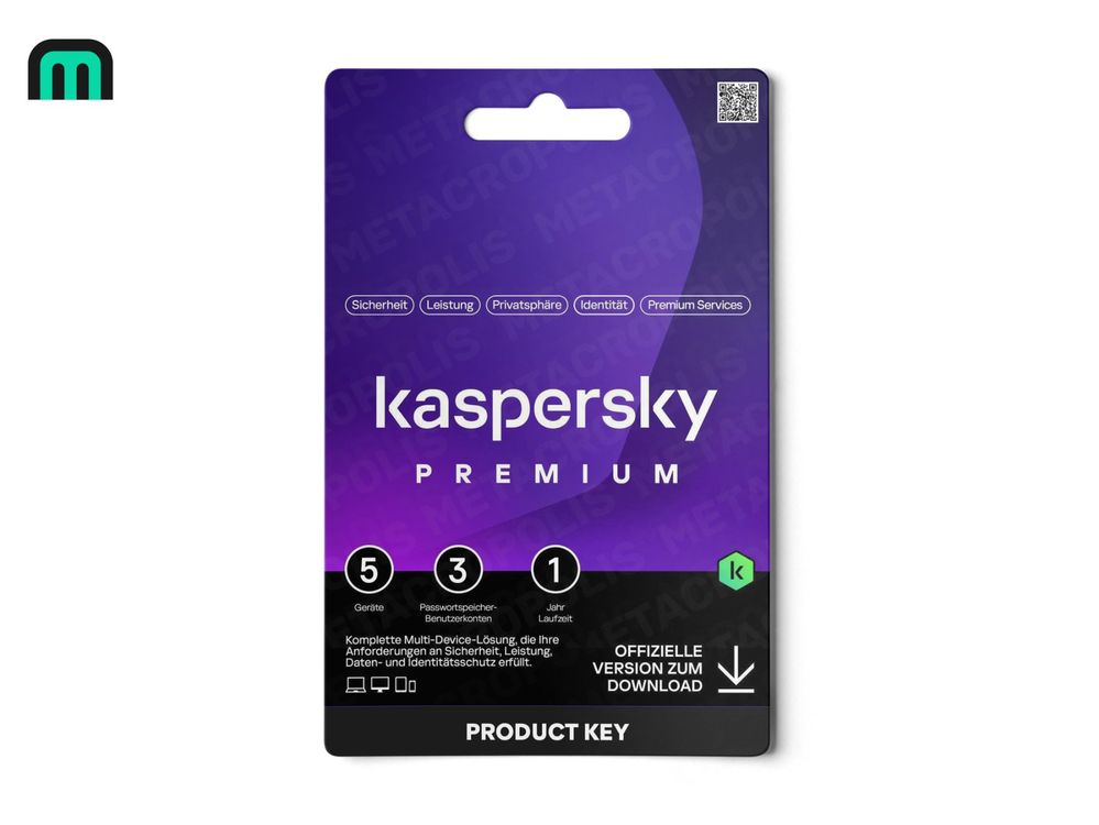 Kaspersky premium 5ger te 1j win mac ios android kaufen