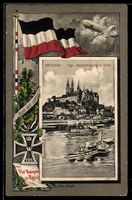 Grusskarten-AK Meissen, Kgl. Albrechtsbu