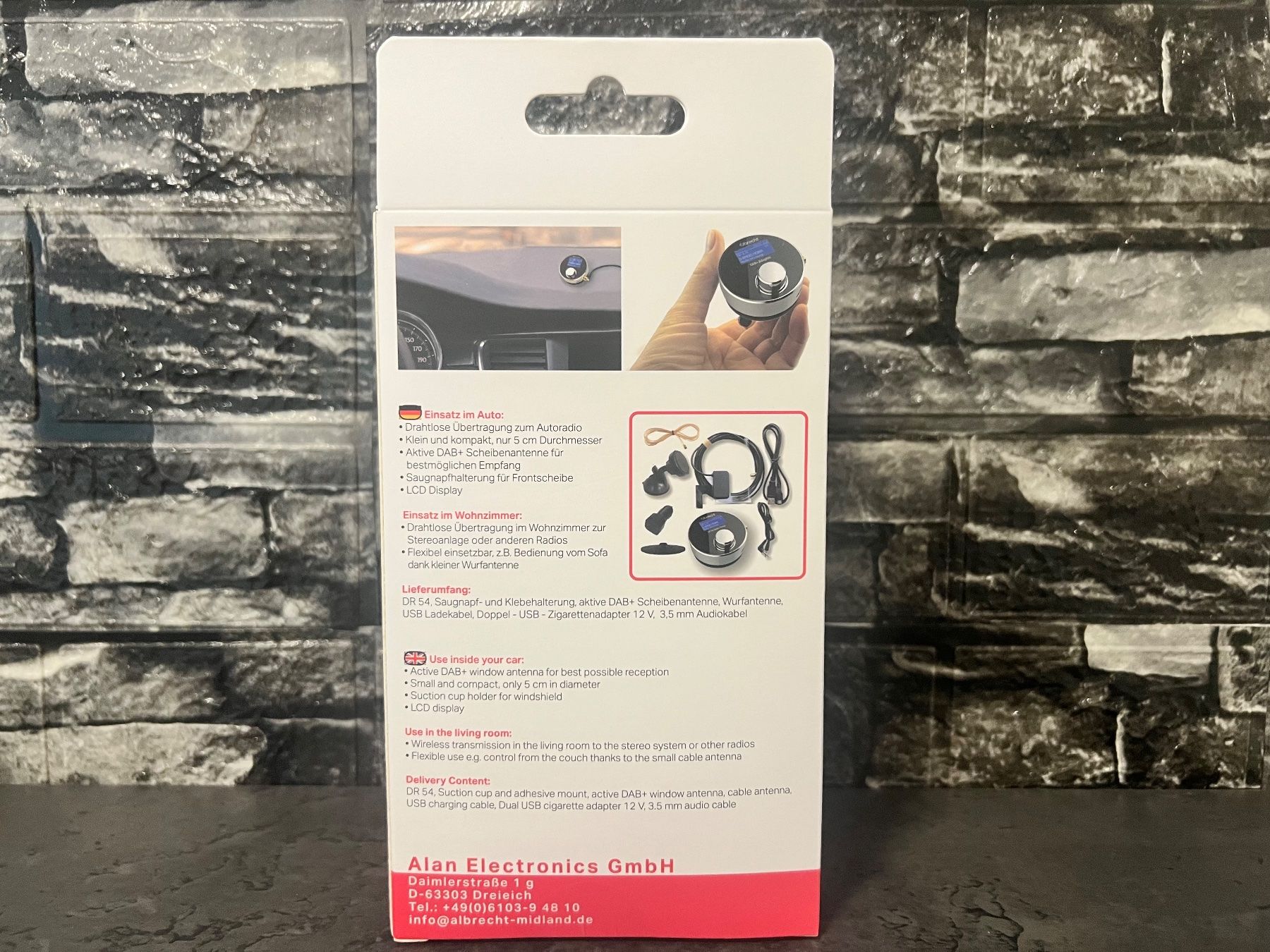 Radio: Albrecht DR 54 DAB+ Mini Tuner – Nuovo e nell'imballaggio originale da Bern venduto da No1e 1