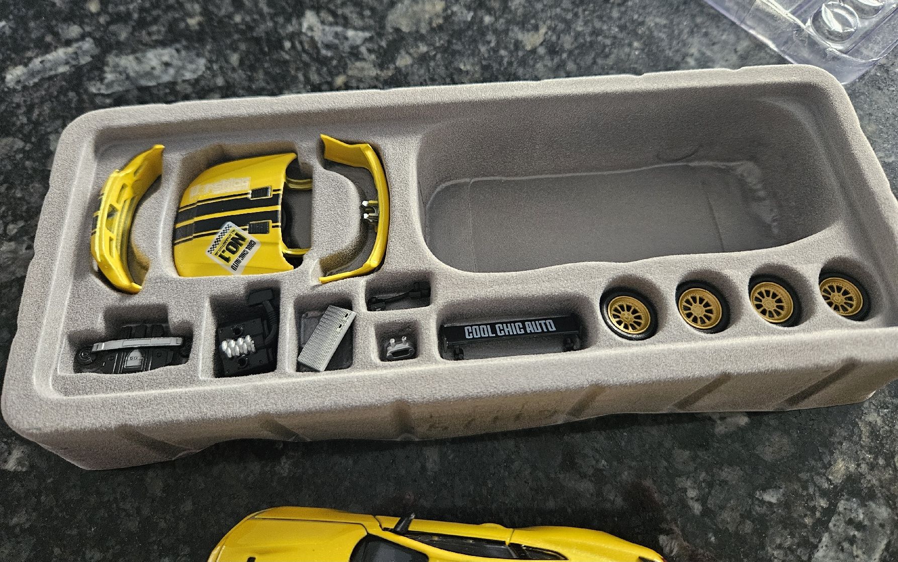 Ford Modellini d'auto: Ford Mustang GT 1:42 – Nuovo e nell'imballaggio originale da Kaiseraugst venduto da Carkos 1