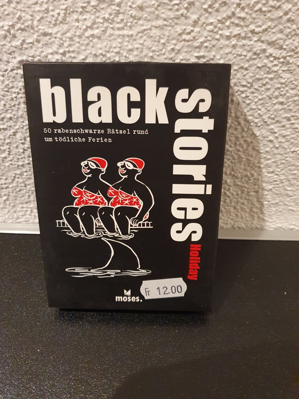 Giochi: Neu - Moses - black Stories - tödliche Ferien – Nuovo e nell'imballaggio originale da Dagmersellen venduto da Jarsetz_Restposten