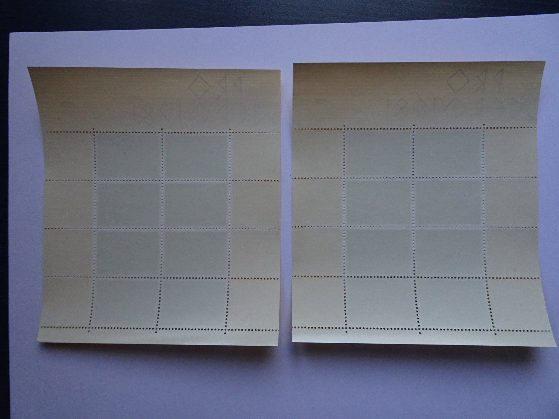Tous les timbres: Pro Aero 1981**und* – Neuf (Voir description) à Aadorf par Chnorli-Furz 1