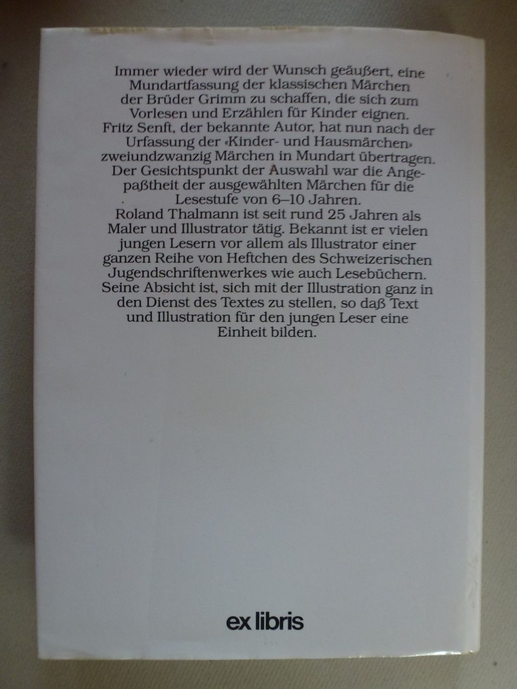 Bücher: De Fundevogel - 22 Märli vo de Brüeder Grimm – Gebraucht aus Mühlrüti von Dadadachs 9