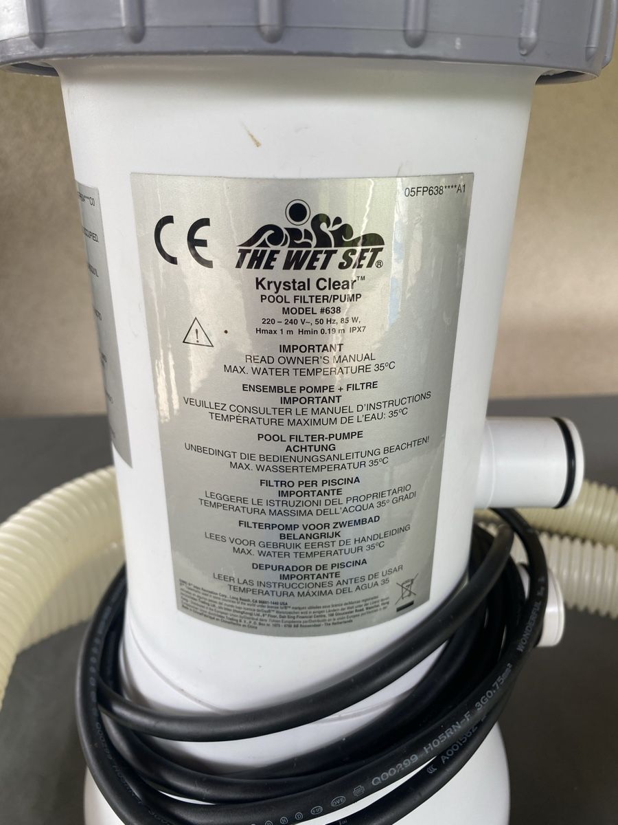 Intex Schwimmbad-Zubehör: Filterpumpe Intex 638 – Gebraucht aus Mümliswil von Muemliker 1