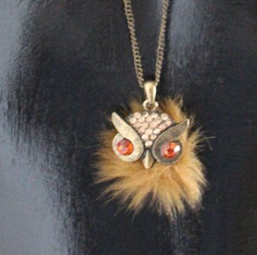 Catenine: Neu, Kette mit Eulen Anhänger – Usato da Locarno venduto da madame-tus-sauds 3