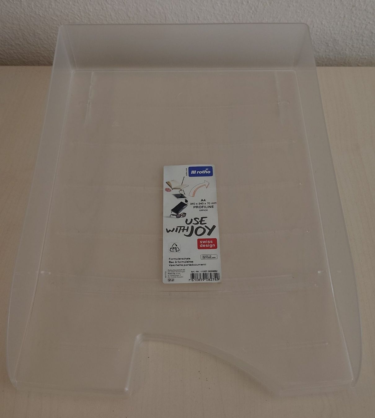 Rotho Ablagesysteme: 1 A4 Papierablage / Dokumentenablage / Briefablage / Rotho – Gebraucht aus Ostermundigen von Chrisascht