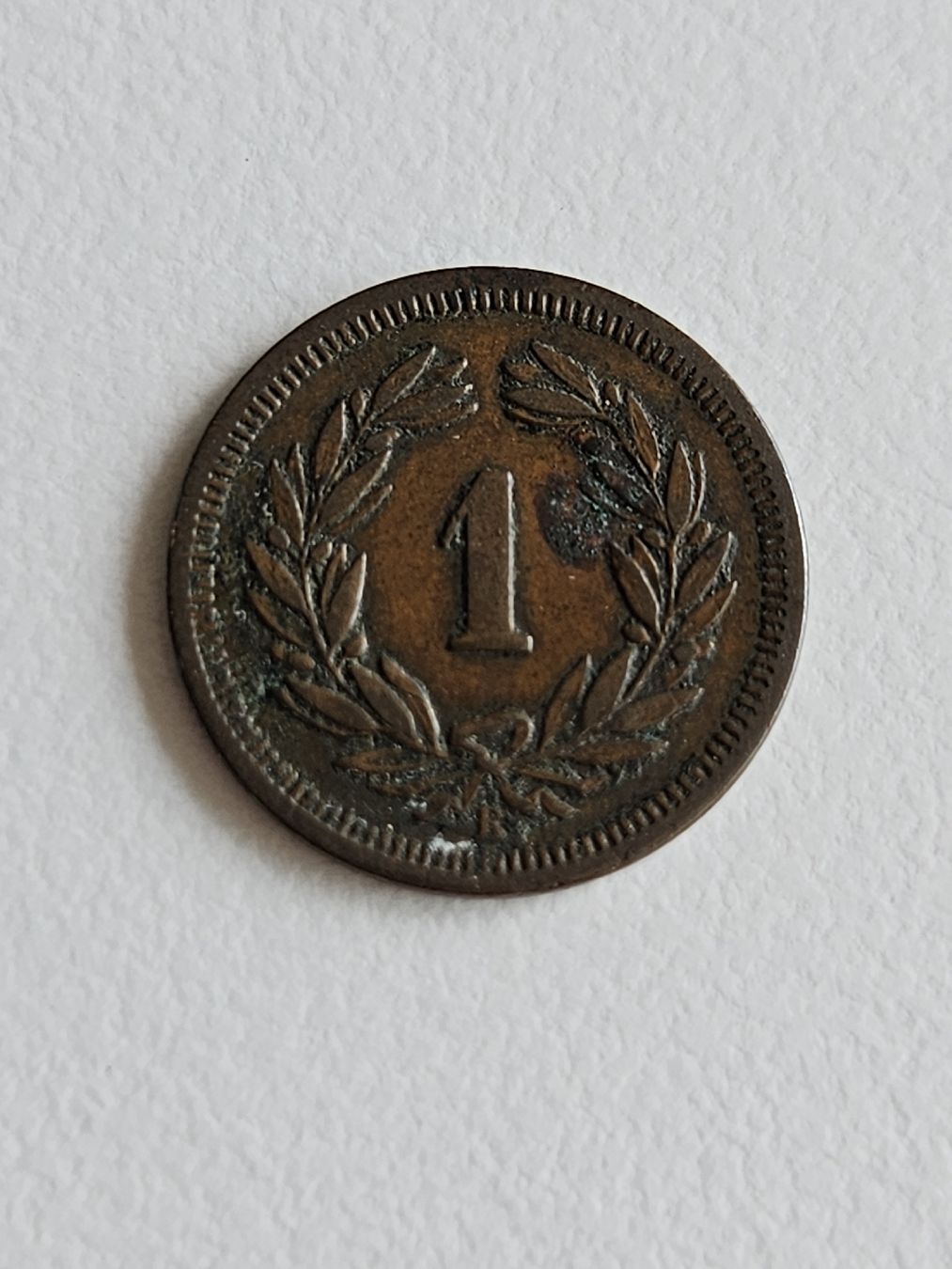 Toutes les monnaies: 1 Rappen 1870 – D'occasion à Pfäffikon ZH par Mrt. 1