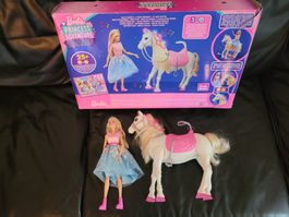 Barbie Princess Adventure tanzendes Pferd mit Musik