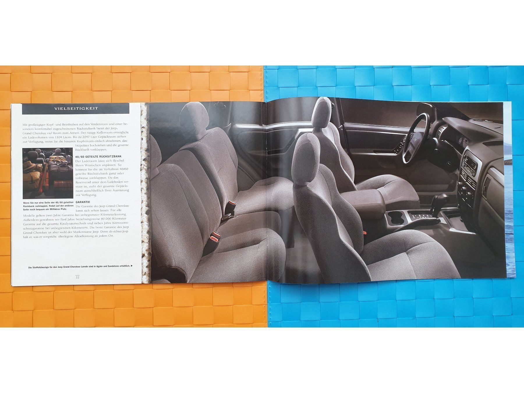 Riviste & Magazine: JEEP GRAND CHEROKEE 2000 - Prospekt / Katalog – Usato da Viganello venduto da CARLiteratur 6