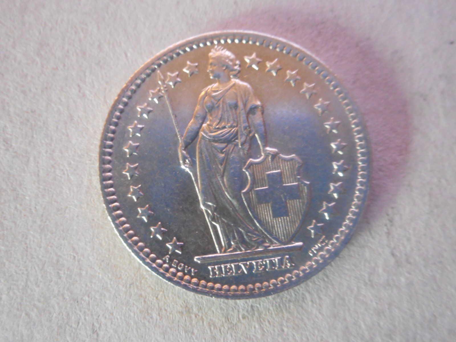 Tutti le monete: 2 Fr. 1958 silber  unz/stgl – Nuovo (secondo la descrizione) da Kriegstetten venduto da pizlad2010 3