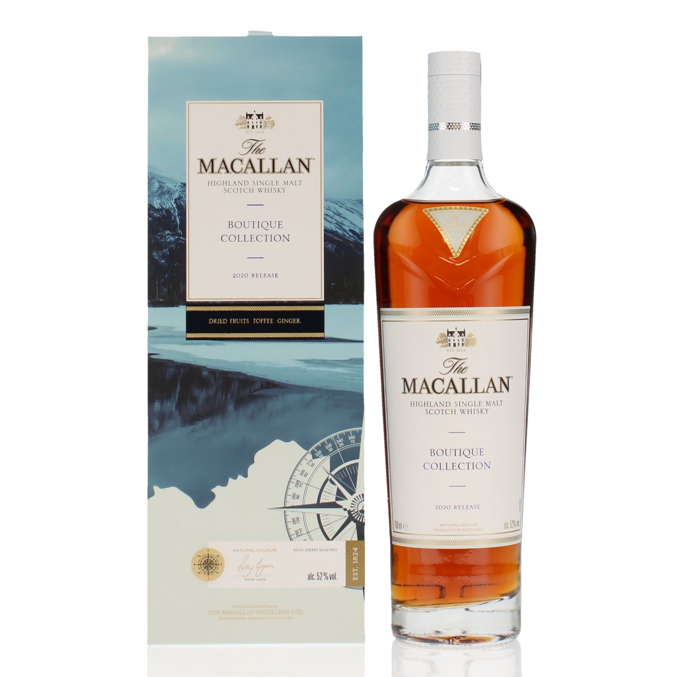 Macallan Bevande alcoliche: Macallan Boutique Collection 2020 Release – Nuovo e nell'imballaggio originale da Bouveret venduto da Exclusive_Spirits