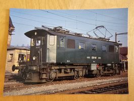 Postkarte Emmental Burgdorf Thun EBT Elektrolok Be 4/4 107