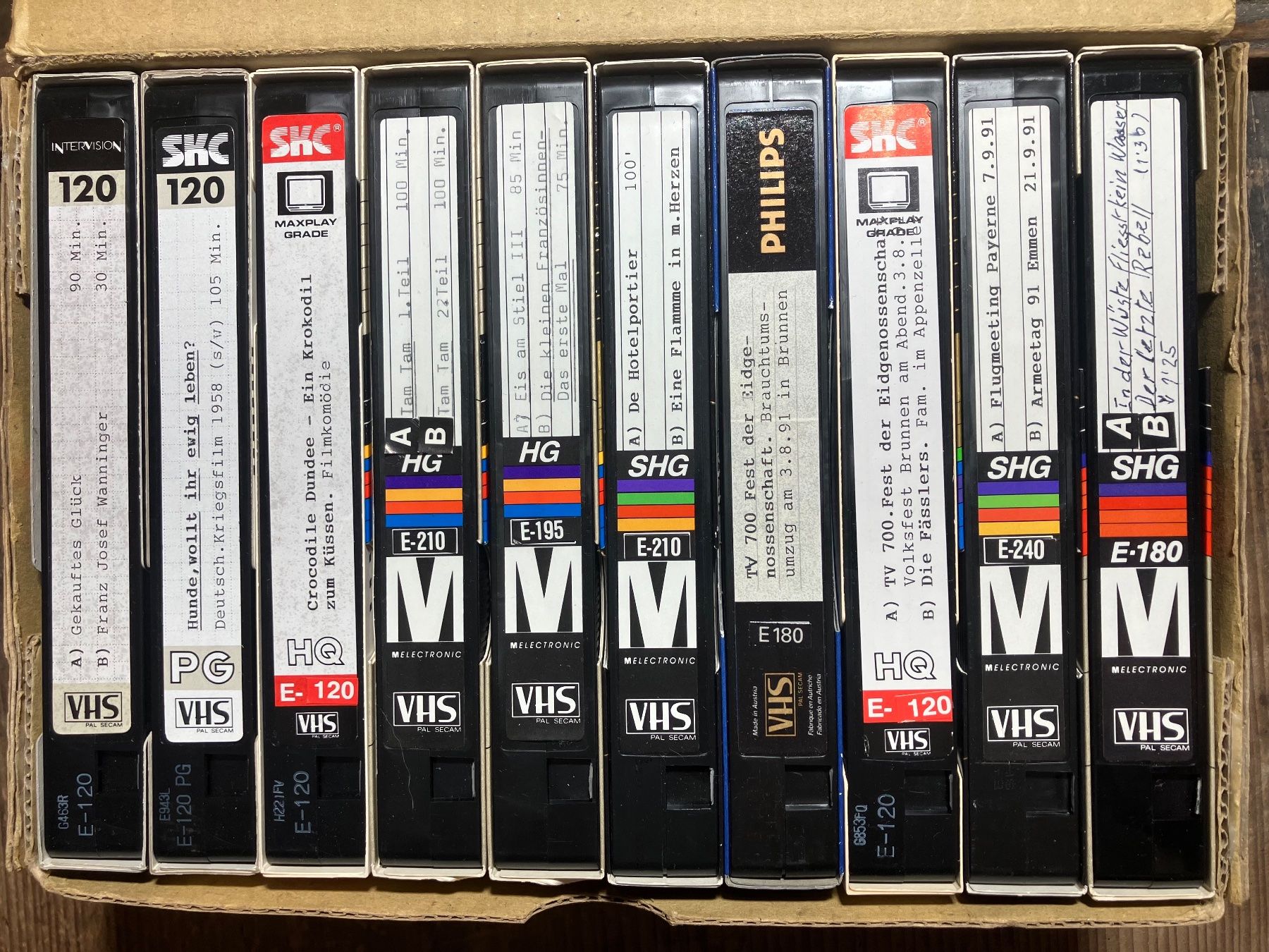 Toutes les VHS: VHS-Kassetten – D'occasion à Hohentannen par Eisbeerin 7