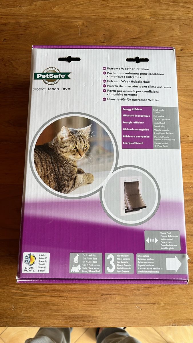 Gattaiole: Katzen Türe/ Katzenklappe/Fenster – Nuovo (secondo la descrizione) da Bertschikon Gossau venduto da BAUSTOFFHANDELbucher