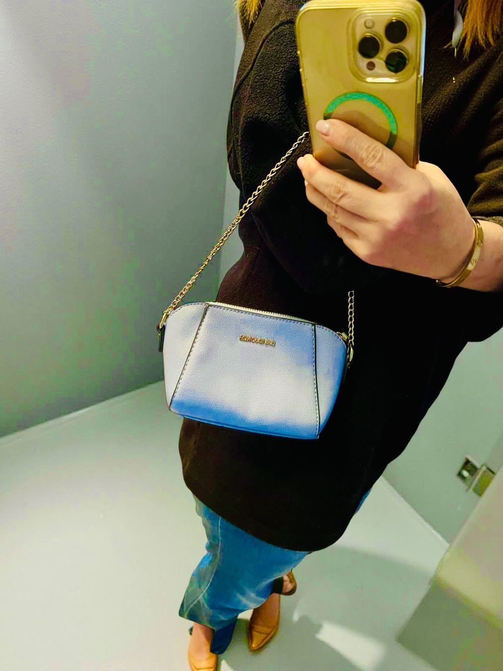 David Jones Borse: David Jones Handtasche, Hellblau – Nuovo (secondo la descrizione) da St. Gallen venduto da Mokki2014 1