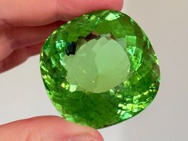 Certified 331.80 Ct Cushion Cut Loose Gem