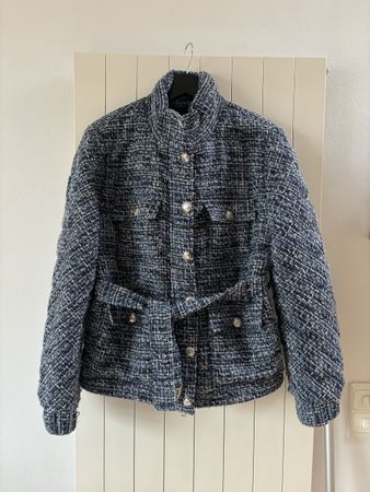 Maje Tweed Jacket Winter Chic Gr. 38 / S-M