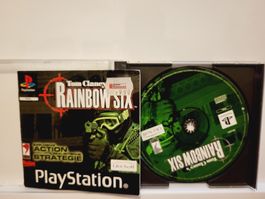 Rainbow Six sur Playstation 1, (cib) en bon état ps1