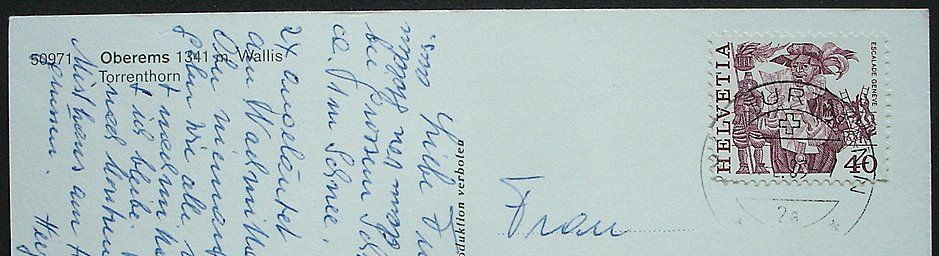 Cartes postales: OBEREMS – D'occasion à Jona par philajona 1