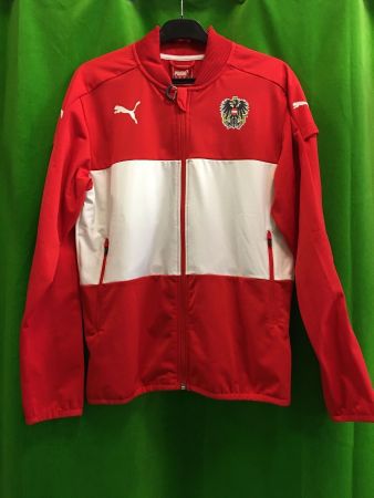 PUMA Fussball Trainerjacke Nationalteam Österreich Gr. S