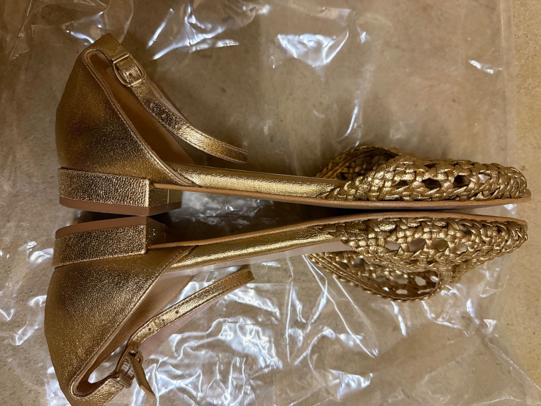 Scarpe da donna: Sandales cuir dorés Maison 123 – Usato da Ravoire venduto da FredLatourre 1