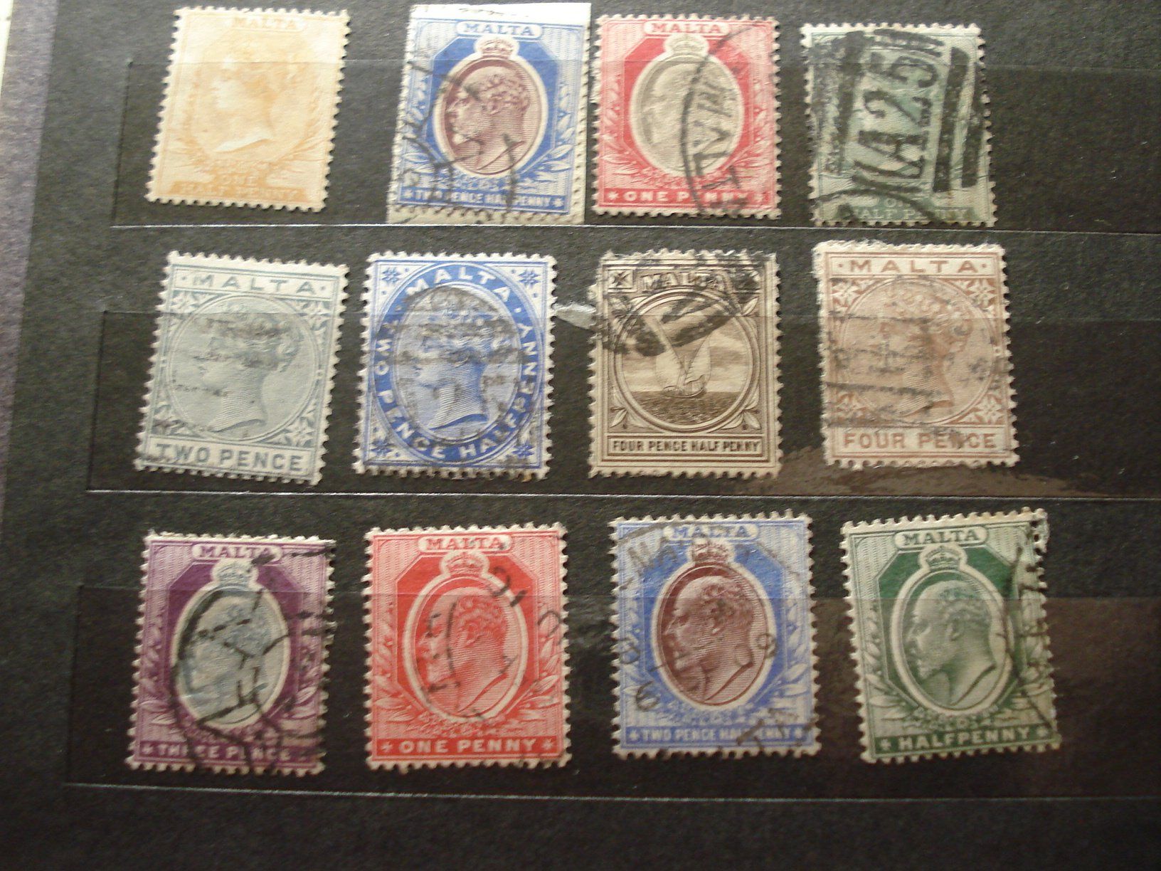 Tous les timbres: Lot alte Marken Malta o – D'occasion à Niederwil AG par morostahu